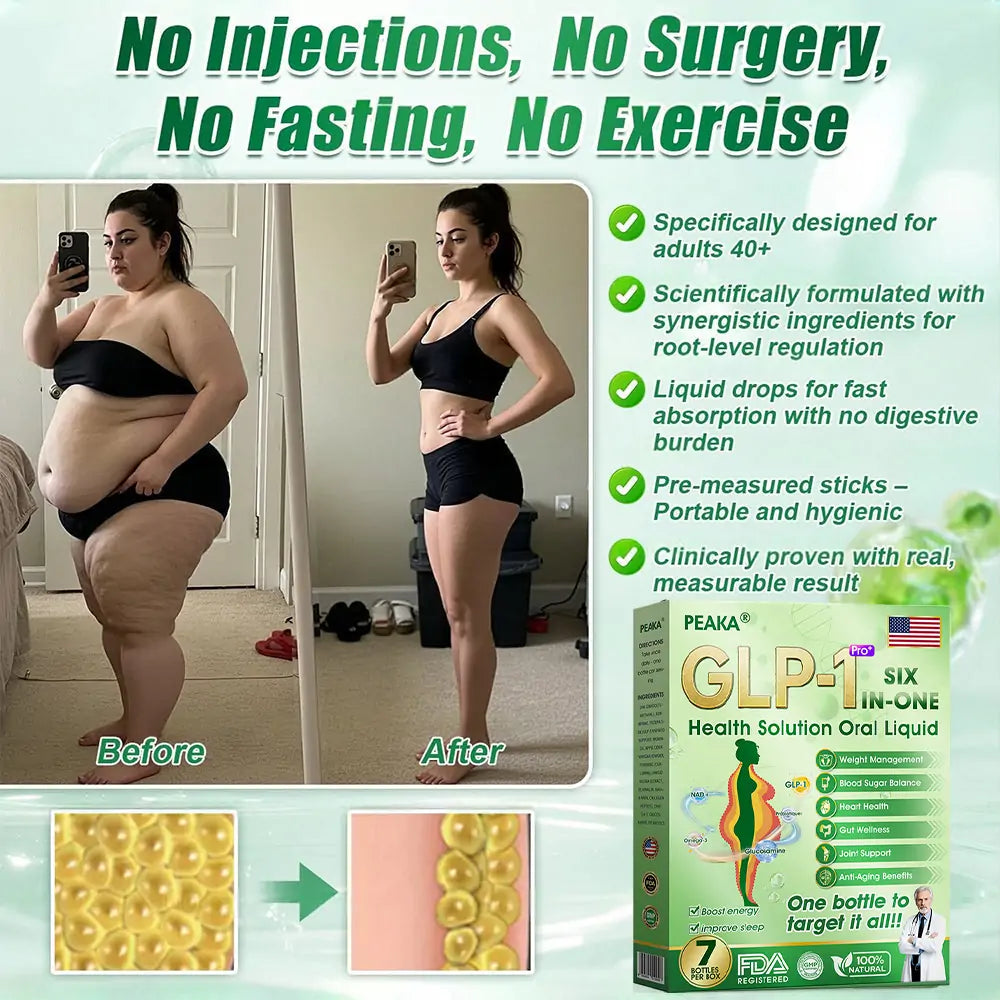 | 𝐋𝐚𝐬𝐭 𝐃𝐚𝐲 – 𝟖𝟎% 𝐎𝐟𝐟 | 🇺🇲🏥 𝐏𝐄𝐀𝐊𝐀® Six-in-One Health Liquid 💧 Daily ✅ Weight ⚖️, Heart ❤️, Metabolism 🔄, Sleep 💤, Digestion 🌿, Joints 🤸 & Vitality 🌟 – Noticeable results in 7 days! ✅